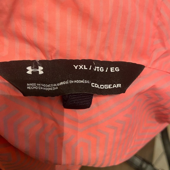 Under Armour Navy Coldgear Double Zipper Jacket - Picture 8 of 8